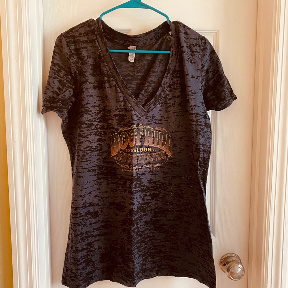 Boothill Saloon biker tee. XXL